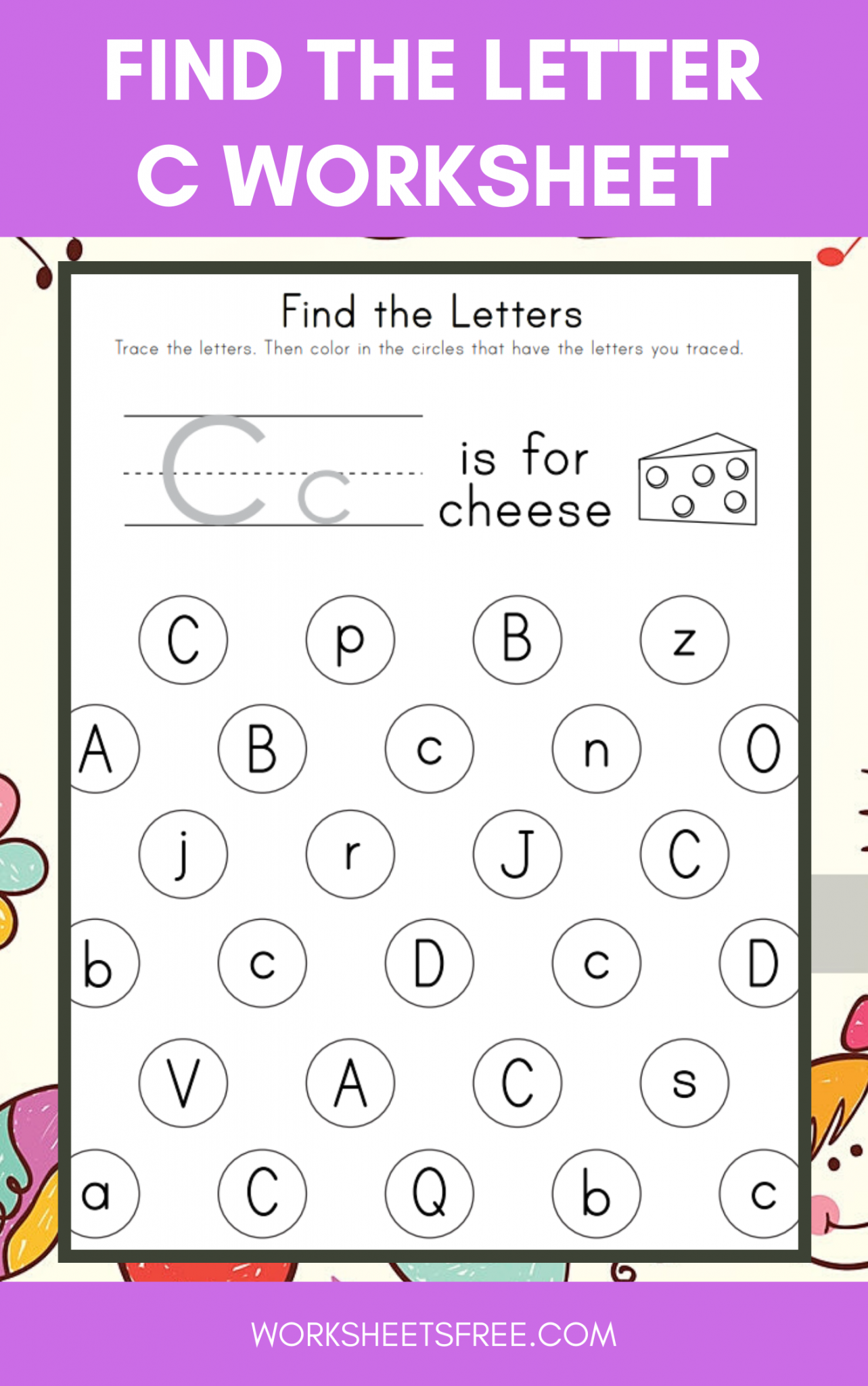 5+ Find the Letters Worksheets : Alphabet Worksheets | Worksheets Free