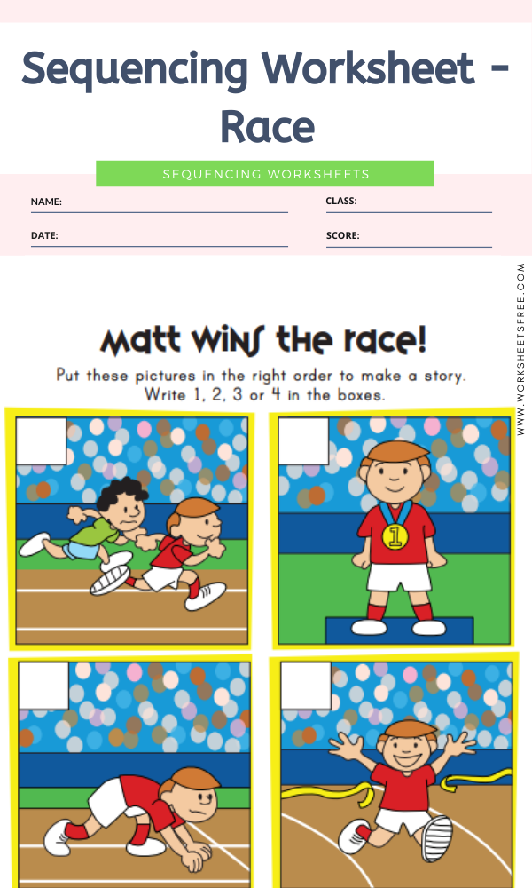 Race Practice Worksheets
